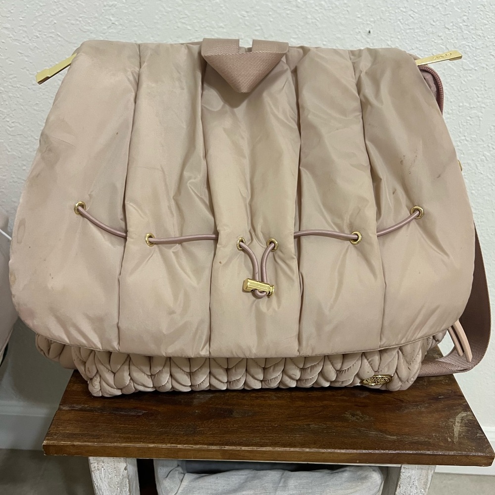HAPP Levy Backpack in Dusty Rose Baby Bag Diaper Bag
